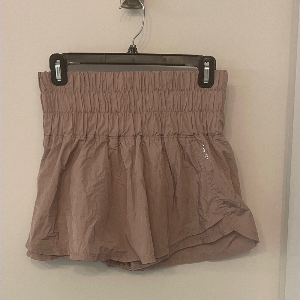 Free People Movement The Way Home Shorts size Small Mauve pink